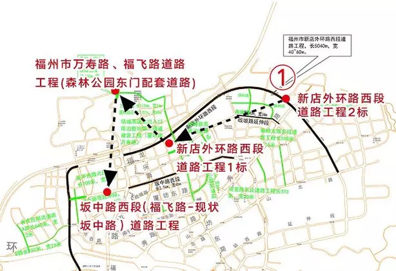 福州四环路建设进展，最新消息揭秘一带的进展状况